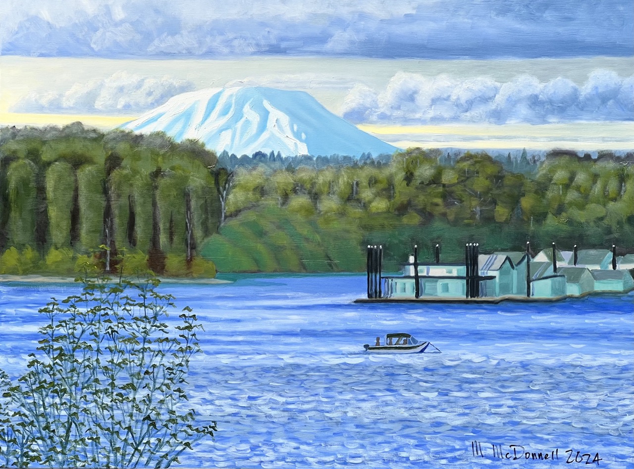 Ross Island and Mt. St Helens